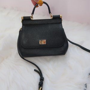 Dolce & Gabbana Miss Sicily Mini Crossbody Bag